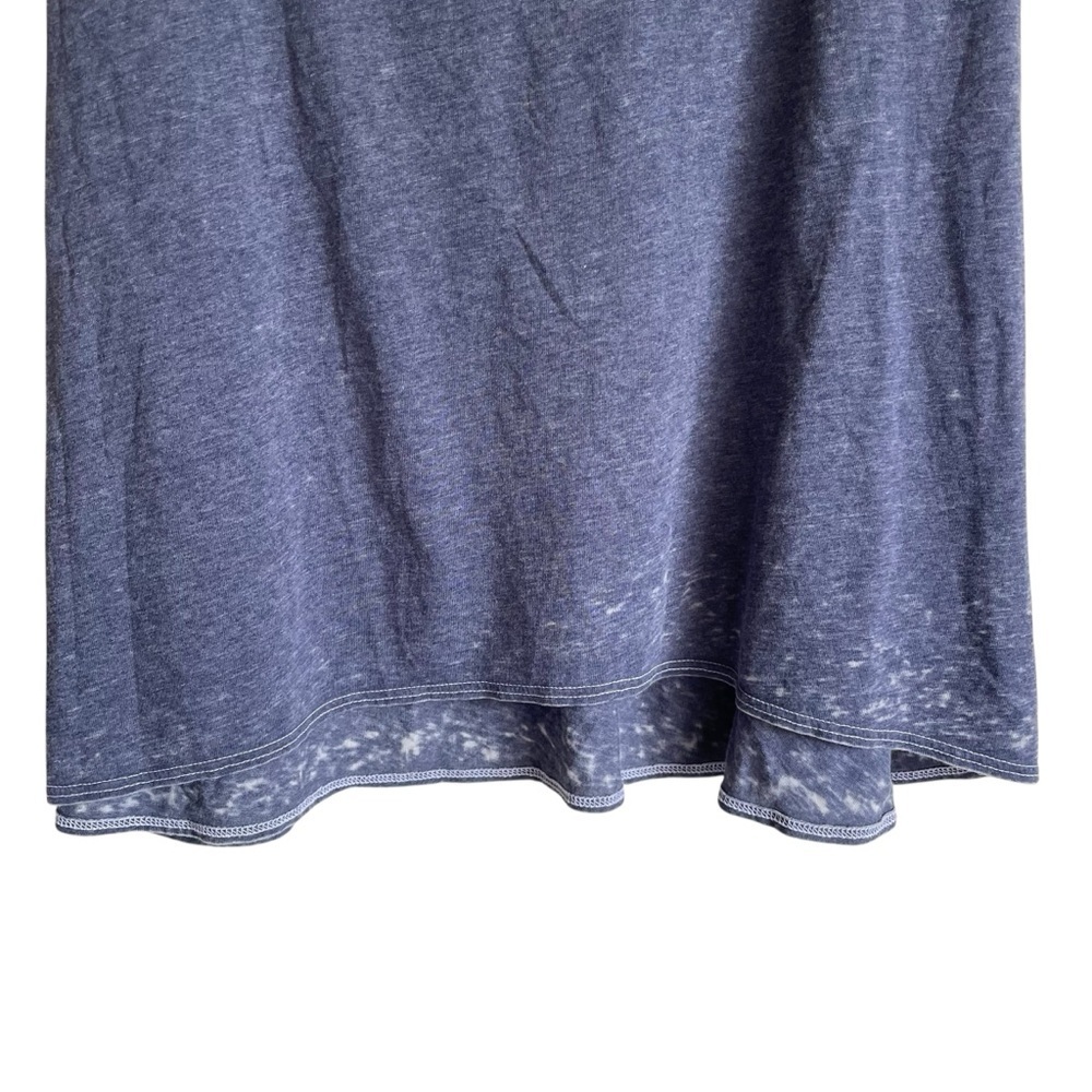 Chaser Blue Tank Top with Watermelon Graphic Burnout Fabric Medium NWOT - Picture 4 of 8